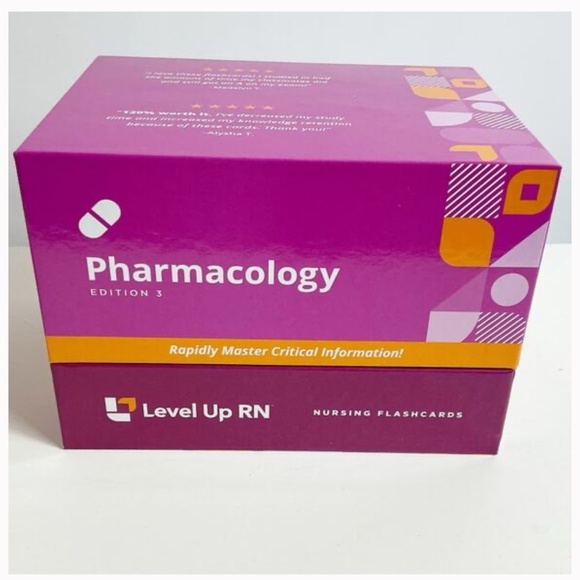 Level up RN pharm flashcards - Picture 1 of 3